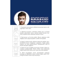 Burun Bandı Siyah Nokta Temizleme Erkek 6 Lı