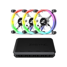 Zalman Zm Sf120a3 Yüksek Performanslı Adreslenebilir Rgb Soğutma 3 Adet 120mm Kasa Fanı