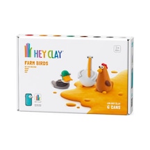 Hey Clay Hava İle Kuruyan Kil 6'lı Kutu - Çiftlik Kuşları Ördek, Kaz, Tavuk