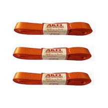 Akel Dar Dokuma Turuncu Saten Kurdele - 2 Cm. X 10 Metre - 3 Adet Tüm Yaşlar