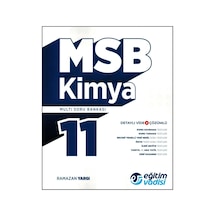 Eğitim Vadisi Yayınları 11. Sınıf Kimya Msb Multi Soru Bankası