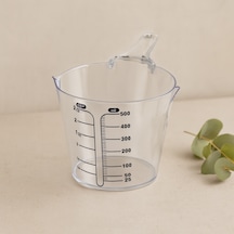 Çift Taraflı Plastik Ölçü Kabı 500 Ml