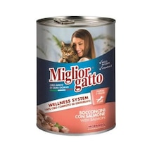 Gatto Somon Balıklı Yetişkin Kedi Konservesi 405 Gr