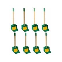 Omnisoft Uctm Ecs301 Endüstriyel Çöp Faraş Süpürge Seti Yeşil 8 Adet