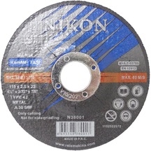 Nikon N38001 Kesme Diski Bombeli 115x2.5 MM Metal