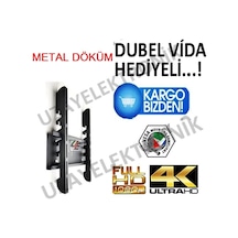 Dijitsu 43'' Inç 109 Ekran Uyumlu Tv Sabit Duvar Askı Aparatı