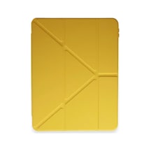 Ny Joy İpad Pro 11 2018 Kılıf Kalemlikli Mars Tablet Kılıfı - Açık Sarı Nyjoybz