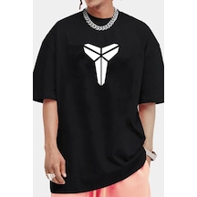 Flood Of Style Unisex Kobe Baskılı T-shirt Siyah