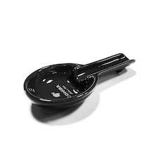 Cohiba Logolu Seramik Puro Küllüğü Siyah Spoon