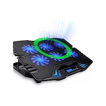 Daytona DYT810 Soğutucu Fanlı RGB Laptop Standı - Siyah