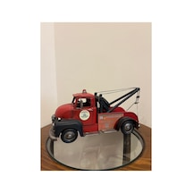 Klasik Dönem El İşçiliği Metal Çekici Maketi Ev Ve Ofis Dekorasyonu