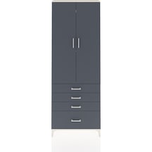 Arges Dolap 5 Raflı 4 Çekmeceli 2 Kapaklı 88x30x243 Aytaşı-an... Aytaşı