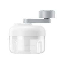 Elde Taşınabilir Küçük Sarımsak Ezici Kullanışlı Manuel Mutfak Aleti Verimli Sarımsak Kıyma Makinesi Hızlı Sarımsak Ezme İçin Uygun Beyaz L Boyutubeyaz Siyah