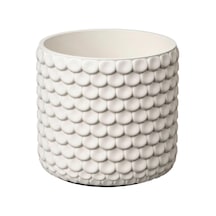 Ikea Glaciarbjörn Serisi, Beton Saksı, 12 Cm, Beyaz