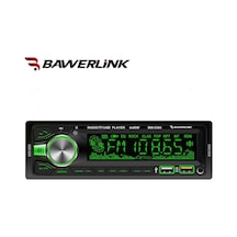 Bawerlink Bw6304 Bluetooth Oto Teyp Çift Usb Girişli 4x60w Amfi Çıkışlı Sd/usb/aux Destekli Araba Teybi Radyo