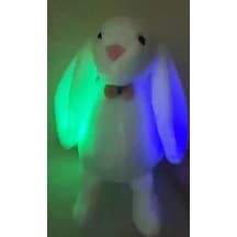 Led Işıklı, Uyku Arkadaşı Uzun Kulak Bunny Peluş Tavşan 65cm Mavi Genel