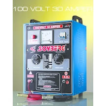 Soyberg 8 Akülük Seri Şarj Cihazı - 130 - 100 Volt 30 Amper