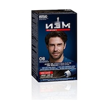 Erkekler İçin Hızlı Etkili Saç Boyası - Kahve Siyah, 80 Ml
