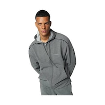 Hummel Erkek Eşofman Üst Mese Zıp Jacket 922104 Antrasit Melanj