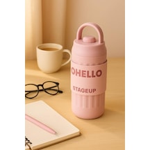 Shotay Fashion Çelik Termos Matara 460 Ml Pembe - Sht-st-8097 Pembe