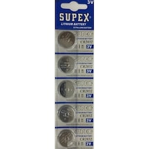 Supex CR2032 3v Lityum Pil 5'li Blister