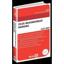 Ceza Muhakemesi Kanunu Eylül 2023 / Av. Celal Ülgen