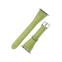 Bouletta Apple Watch Uyumlu Deri Kordon 38-40-41Mm Slim G16 Yeşil