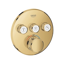 Grohtherm Smartcontrol Üç Valfli Akış Kontrollü Ankastre Termostatik Duş Bataryası - 29121Gl0