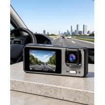 3 Kameralı Araç Kayıt Cihazı 1080p Ön Kamera 2'' Ekran Xuczzzq301kamera-2-1