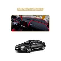 Cıtroen C5 2008-2015torpido Koruma Halısı Bej Kenar