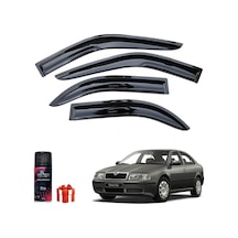 Caraks Octavia A4 Mügen Cam Rüzgarlığı 4lü 1996-2004 Arası Takım + Koku