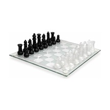 Cam Satranç Oyun Seti Alk5354