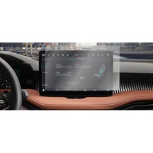 Skoda Superb 10 İnç Mat Ekran Koruyucu Multimedya Şeffaf