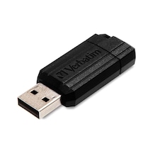 Verbatim Usb 2.0 Drive 64gb Store'n'go Pinstripe Black P-blist