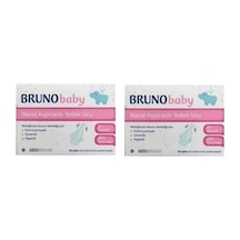 Bruno Baby Nazal Aspiratör Yedek Uç 10'Lu 2 Adet