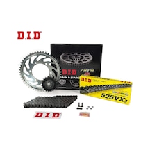 Zincir Dişli Seti Trıumph Speed Trıple Rs 1200 Cc 2022 / Trıumph / Speed Trıple Rs / 1200cc / Zincir: Dıd-525vx3 Çelik -118/ Ön-arka Dişli: Jt 17t-44t / 2022 1.Resim