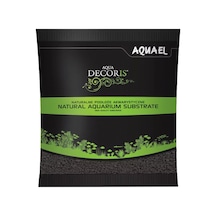 Aquael Gravel Decoris 2-4 Mm Siyah Kum 1 Kg