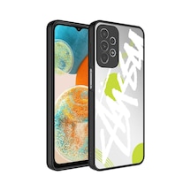 Samsung Galaxy Uyumlu A72 Kılıf Aynalı Desenli Kamera Korumalı Parlak Mirror Kapak