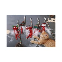 Yılbaşı Temalı Zilli Kedi Oyun Oltası Diğer