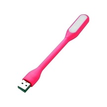 Esnek Ayarlanabilir Taşıması Kolay Laptop Ve Powerbank Uyumlu Usb Kitap Okuma Çalışma Gece Lambası Pembe Pembe