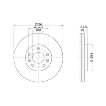 Renault Laguna Ön Fren Disk 2008-2012 402060002 Ayd50270 2.0 Dcı