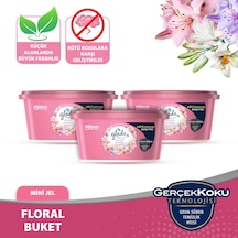 Glade Mini Jel Oda Kokusu Floral Buket 3'lü Set