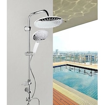 Ufo Europe Lüks Robot Yağmurlama Tepe Duş Seti Renkli