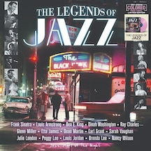 The Legends Of Jazz Pembe Renkli Plak Vinyl Lp Frank Sinatra, Louis Armstrong, Ray Charles, Etta James Ve Daha Fazlası