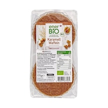 Enerbio Organik Karamelli Gofret 175 G 8'li Avantaj Paketi Mıchu