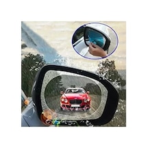 Oto Yan Ayna Yağmur Kaydırıcı Film Çift Paket