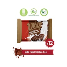 Milat Sütlü Tablet Çikolata 12 30 G