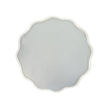 Epoksi Silikon Kalıp Yerli Dalgalı Nişan Ve Söz Tepsi Kalıbı 29 Cm