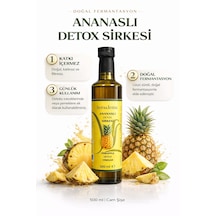 Ananas Detoks Sirkesi Doğal Fermantasyon 500 Ml