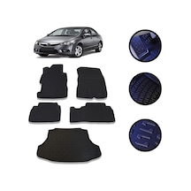 Civic Fd6 Sedan 2007-2012 Arası 4D Havuzlu Oto Paspas Bagaj Set